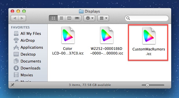 Macbook air color profile download mac